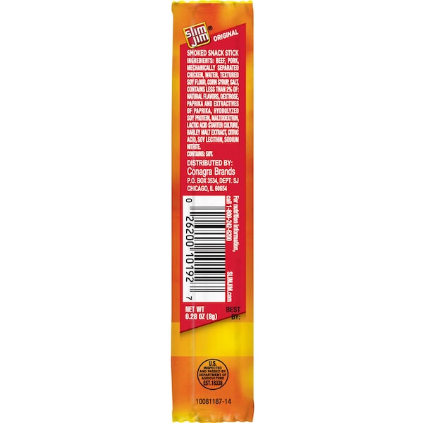 Original Flavor Snack Sticks Gravity Feed .28 Oz. Sticks, PK240